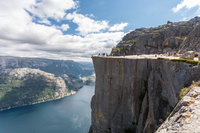 Pulpit Rock at Lysefjorden (Norway)