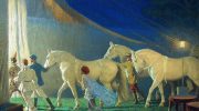 Когда я была подростком, мы стояли в очереди с отцом, чтобы купить билеты в цирк